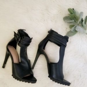 Zara black heels